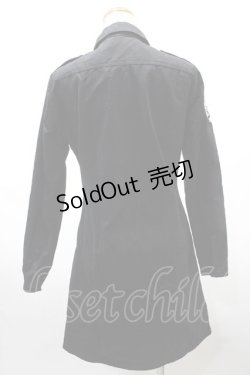 画像2: SEXY DYNAMITE LONDON (CHOICE) / ロングシャツ  黒 Y-25-02-09-054-PU-TO-AS-ZT011