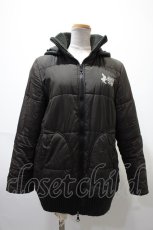 画像1: 【SALE】ALGONQUINS / ロゴ刺繍ジャンパー  黒 Y-25-02-09-056-AL-JA-AS-ZTC010 (1)