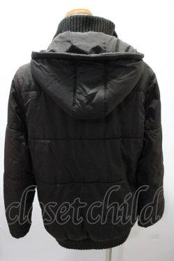 画像2: ALGONQUINS / ロゴ刺繍ジャンパー  黒 Y-25-02-09-056-AL-JA-AS-ZT-C10