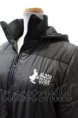 画像3: 【SALE】ALGONQUINS / ロゴ刺繍ジャンパー  黒 Y-25-02-09-056-AL-JA-AS-ZTC010 (3)