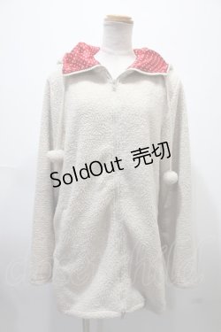 画像1: Deorart / ボアロングパーカー  ベージュ Y-25-02-09-060-PU-TO-AS-ZT013