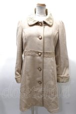 画像1: 【SALE】axes femme / COATレース襟コート  キャメル Y-25-02-09-065-AX-CO-AS-ZTC010 (1)