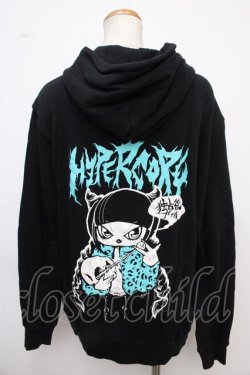 画像1: HYPER CORE / ptパーカー  黒 Y-25-02-09-018-PU-TO-AS-ZT256