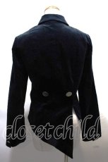 画像2: BPN / 4つボタンベロアジャケット  紺 Y-25-02-09-023-GO-JA-AS-ZT068 (2)