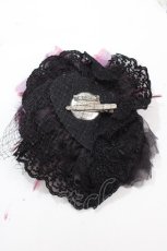 画像2: 【SALE】LOLITA / ２wayクリップブローチ  黒 Y-25-02-13-026-LO-ZA-SZ-ZT422-F002 (2)