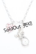 PUTUMAYO / 時計うさぎネックレス  シルバー Y-25-02-13-038-PT-AC-SZ-ZY