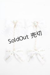 Amavel / ビジューリボンクリップ   Y-25-02-13-054-CA-ZA-SZ-ZY