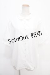 axes femme / ボリューム袖ブラウス F 白 Y-25-02-13-060-AX-BL-SZ-OS