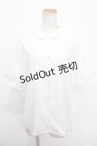 axes femme / ボリューム袖ブラウス F 白 Y-25-02-13-060-AX-BL-SZ-OS