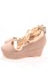 画像2: axes femme / 厚底レースアップシューズ M ベージュ Y-25-02-13-005-AX-SH-SZ-ZY (2)