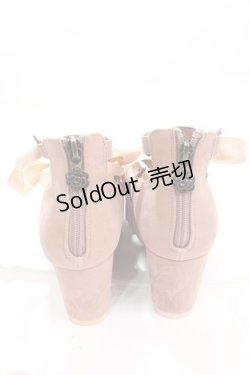 画像3: axes femme / 厚底レースアップシューズ M ベージュ Y-25-02-13-005-AX-SH-SZ-ZY