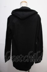 画像2: 【SALE】ALGONQUINS / 蝶ptロングパーカー F 黒 Y-25-02-13-087-AL-TO-SZ-ZT278 (2)