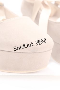 画像5: axes femme / 厚底レースアップシューズ M ベージュ Y-25-02-13-005-AX-SH-SZ-ZY