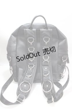 画像2: REFLEM / PUレザーデザインバックパック F ブラック Y-25-02-13-007-PU-BG-SZ-ZT273