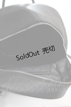 画像4: REFLEM / PUレザーデザインバックパック F ブラック Y-25-02-13-007-PU-BG-SZ-ZT273