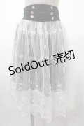 axes femme POETIQUE / チュールスカート M 黒 Y-25-02-13-158-AX-BL-SZ-ZH