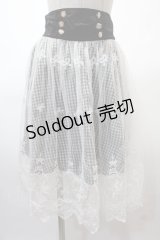 axes femme POETIQUE / チュールスカート M 黒 Y-25-02-13-158-AX-BL-SZ-ZH