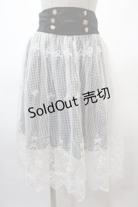 axes femme POETIQUE / チュールスカート M 黒 Y-25-02-13-158-AX-BL-SZ-ZH