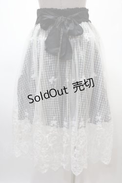 画像2: axes femme POETIQUE / チュールスカート M 黒 Y-25-02-13-158-AX-BL-SZ-ZH