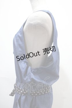 画像3: axes femme / オールインワン  ブルー Y-25-02-13-187-AX-PA-AS-OS