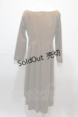 画像2: 【SALE】Favorite / 丸襟ワンピース M-L キャメル Y-25-02-13-207-LO-OP-SZ-ZT284