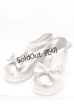 画像1: axes femme kawaii / クロスストラップパンプス L ゴールド Y-25-02-13-002-AX-SH-SZ-ZY