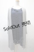 axes femme / レイヤード風チュニック  紺 Y-25-02-13-216-AX-OP-SZ-ZT381