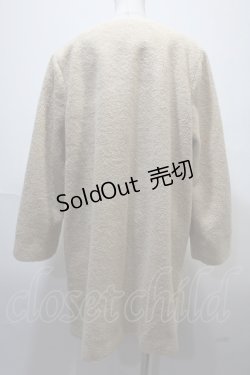 画像2: 【SALE】Franche Lippee / COATプードルファーノーカラーコート  キナリ Y-25-02-13-227-LO-CO-SZ-ZT-C002