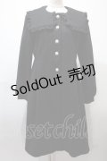 axes femme POETIQUE / スクエアカラーコート  黒 Y-25-02-13-229-AX-CO-SZ-ZT-C002
