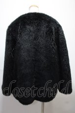 画像2: 【SALE】INGEBORG / フェイクファーコート  黒 Y-25-02-13-231-LO-CO-AS-ZTC003 (2)