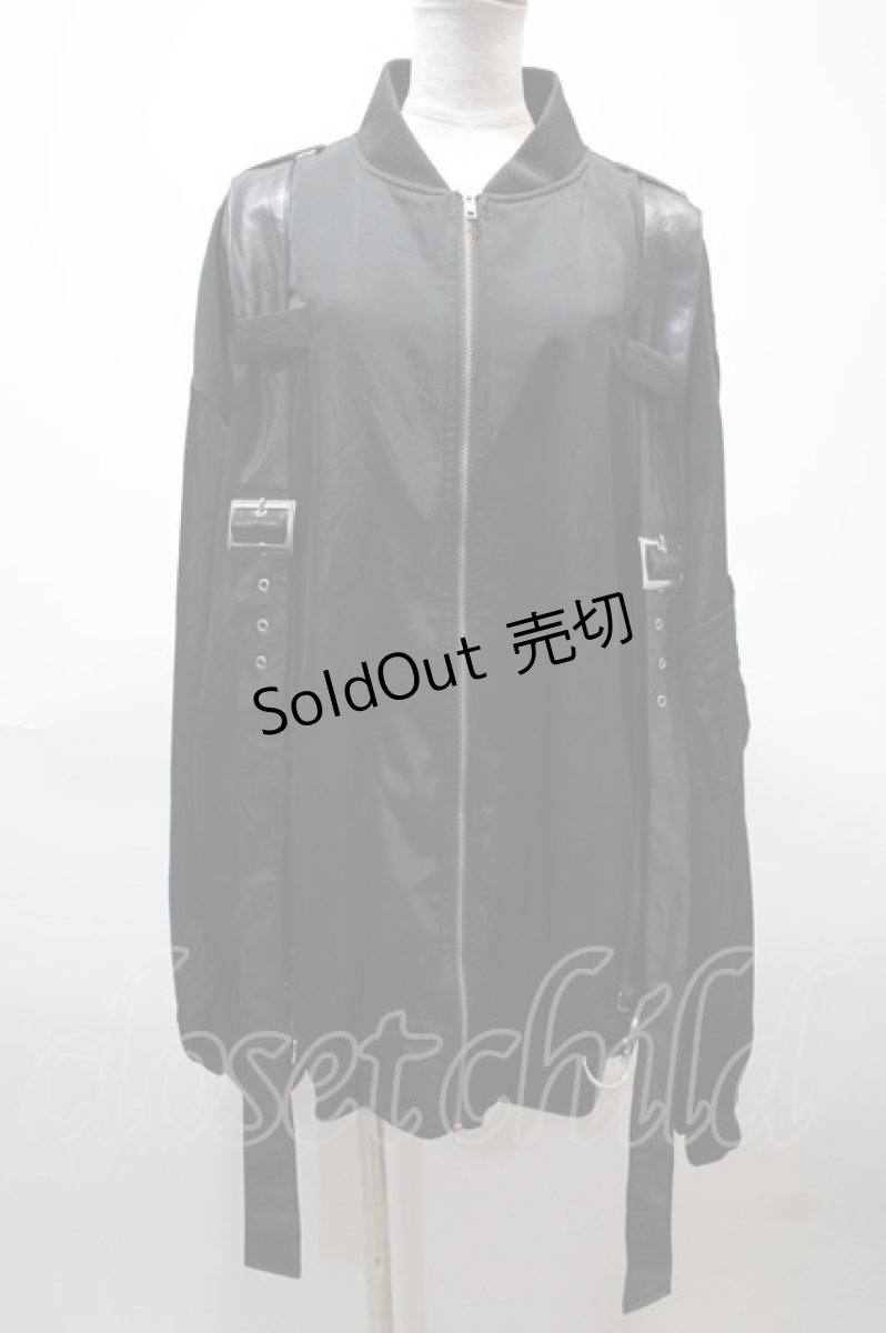 画像1: 【SALE】Jamie エーエヌケー / ハーネスブルゾン M 黒 Y-25-02-13-233-LO-JA-SZ-ZT440 (1)
