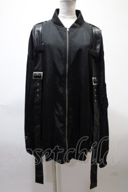 画像1: Jamie エーエヌケー / ハーネスブルゾン M 黒 Y-25-02-13-233-LO-JA-SZ-ZT440