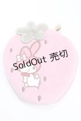 Maison de FLEUR / MY MELODYいちごポーチ F ピンク Y-25-02-16-063-LO-ZA-SZ-ZY