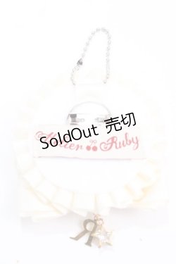画像2: ATELIER　Ruby / チンチラロゼット  アイボリー Y-25-02-16-065-EL-ZA-SZ-ZY