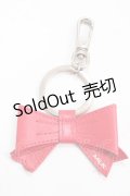 MILK / リボンバッグチャーム  レッド Y-25-02-16-067-ML-ZA-SZ-ZY