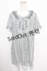 axes femme / レースptシフォンロングチュニ  ミント Y-25-02-16-177-AX-TO-AS-OS