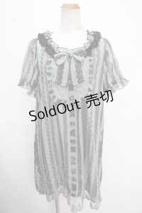 axes femme / レースptシフォンロングチュニ  ミント Y-25-02-16-177-AX-TO-AS-OS