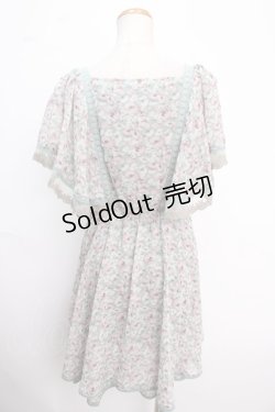 画像2: axes femme / 花柄ワンピース M グリーン Y-25-02-16-178-AX-OP-SZ-OS