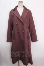 画像1: 【SALE】axes femme / クラシックロングコート L ピンク Y-25-02-16-226-AX-CO-SZ-ZTC005 (1)