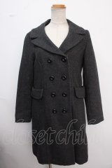 an another angelus / 襟付きコート  グレー Y-25-02-16-227-CA-CO-SZ-ZT-C005
