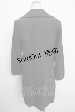画像2: an another angelus / 襟付きコート  グレー Y-25-02-16-227-CA-CO-SZ-ZT-C005