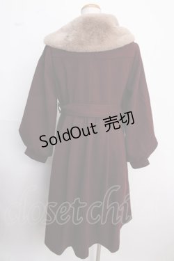 画像2: axes femme POETIQUE / アシメナポレオンロングコート M ワイン Y-25-02-16-232-AX-CO-SZ-ZT-C025