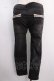 画像2: axes femme / レース配色ストレッチデニム M 黒 Y-25-02-16-250-AX-PA-SZ-ZI (2)