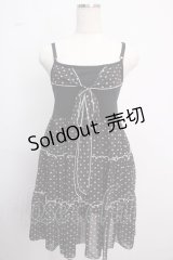 MILK / Little Heart Baby Doll  ブラック×ホワイト Y-25-02-18-067-ML-OP-SZ-ZY