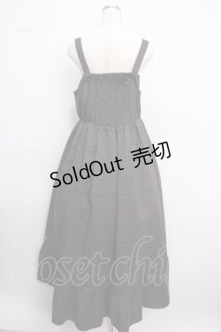 画像2: 【SALE】axes femme / W釦フィッシュテールジャンパースカート M 黒 Y-25-02-18-080-AX-OP-SZ-ZT069