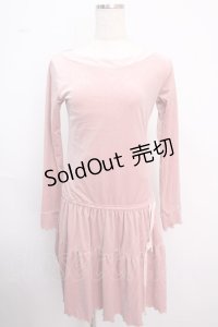 MILK / ベロアワンピース  ピンク Y-25-02-18-095-ML-OP-SZ-ZT