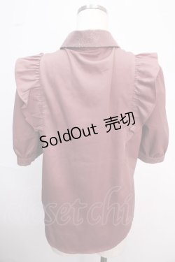 画像2: Rojita / パール釦Vフリルブラウス  ピンク Y-25-02-18-001-LO-BL-SZ-ZS