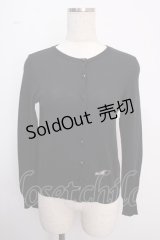 MILK / サマーニットカーデ  ブラック Y-25-02-18-013-ML-TO-SZ-ZY