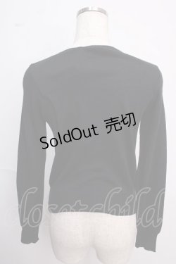 画像2: MILK / サマーニットカーデ  ブラック Y-25-02-18-013-ML-TO-SZ-ZY