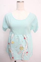 MILK / Sparklingトップス  ミントソーダ Y-25-02-18-028-ML-TO-SZ-ZY